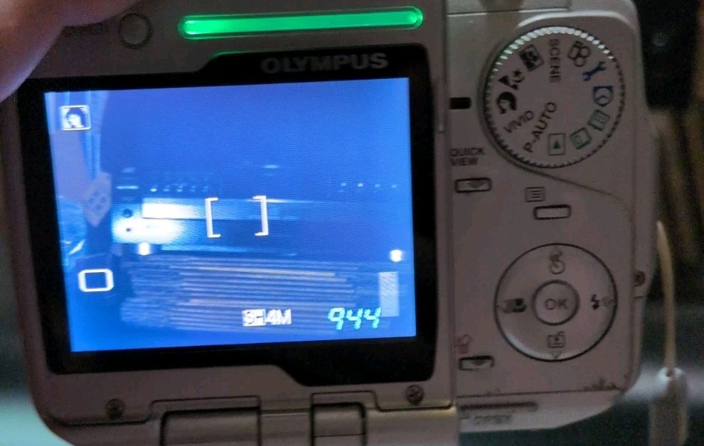 Olympus i:robe IR-500 4.0MP Digital Camera - Silver for sale