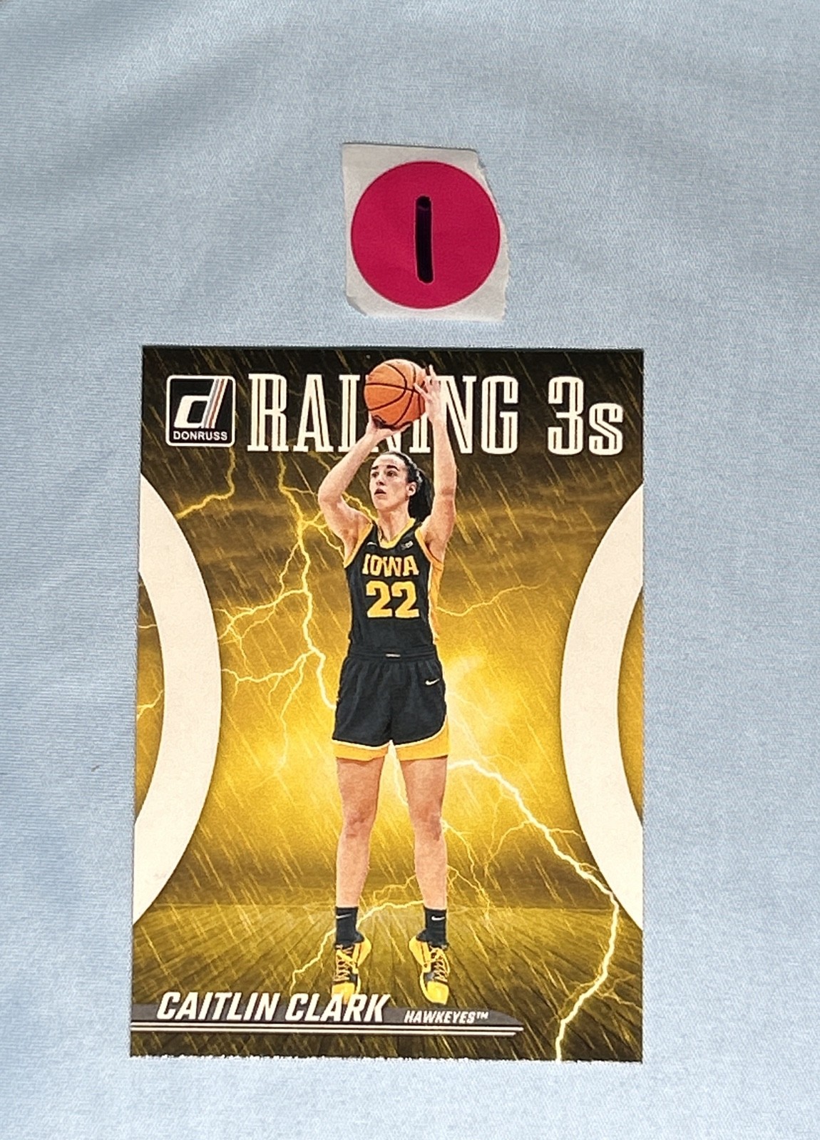 2024 Panini Caitlin Clark Collection - Reigning 3's Caitlin Clark #R2 (RC)