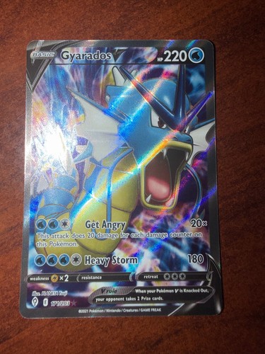 2021 POKEMON EVS EN-EVOLVING SKIES FULL ART #171/203 GYARADOS V NM