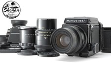 Near MINT w/2Lenses,2Finders Mamiya RB67 Pro Film Camera 90mm,250mm From Japan