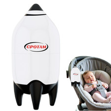 Hands-Free Stroller Rocker with Rechargeable, Portable Baby Sleep Soother with 5
