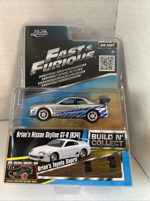 Jada Fast & Furious Brian's Nissan Skyline GT-R R34