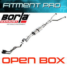 Borla Atak Catback Exhaust W4.5 Blk Chrome Tips For 2022-26 Toyota Tundra 3.4l