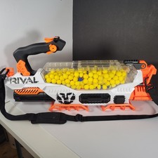 NERF Rival Prometheus MXVIII-20K Blaster ~No Charger, No Front Handle 🔥Works!