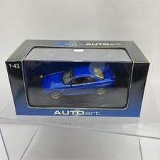 Unopened) 1/43 NISSAN SKYLINE R34 GT-R V-SPECII (Blue) [22]