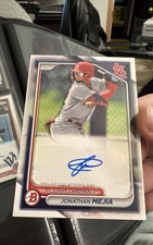 2024 Bowman - Paper Prospect Retail Autographs Jonathan Mejia #PPRA-JM T125
