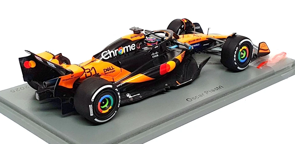 Spark escala 1/43 S9580 - F1 McLaren MCL39 #81 ganador GP de China 2025 Piastri Foto 2 de 4