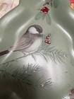 Portfolio by Pfaltzgraff Winterwood Chickadee Christmas Tree Shaped Platter Dish — photo 2