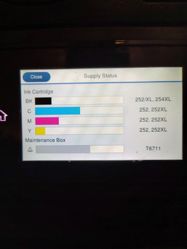 EPSON WORKFORCE WF-7720 All-In-One PrecisionCore Inkjet Printer WORKS- w/ Ex.INK - Image 4 of 4