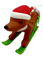 Bath Body Works Christmas Skiing Dog Sled Pocketbac Holder