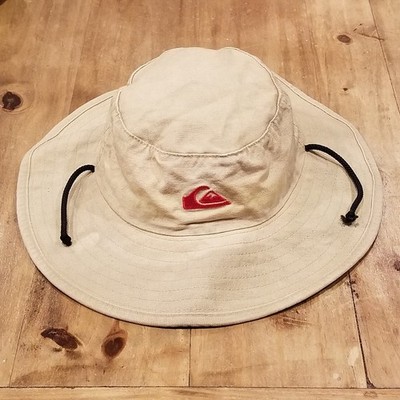 QuikSilver Bucket Hat Cap Brown One Size Boonie Jungle Outdoor Sun