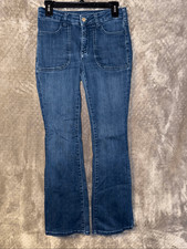 Pilcro Anthropologie medium wash non distressed bootcut jeans size 26 751