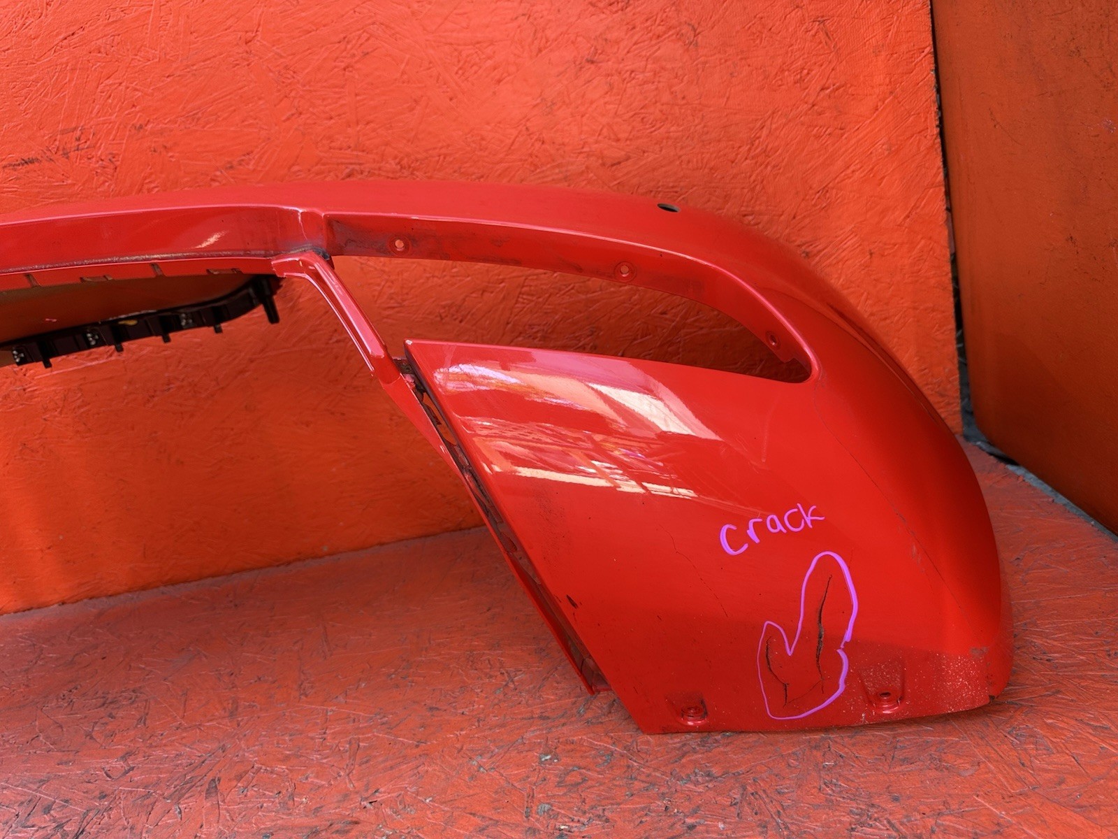 Audi R8 2016-2018 REAR Rear bumper P/N 4S0807511D