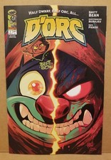 D'ORC #1 2ND PRINT SIGNED BRETT BEAN WITH REMARK SKETCH 2026 NM