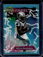 2015 Topps Finest Kelvin Benjamin 1995 Refractor #95FRR-KB Panthers