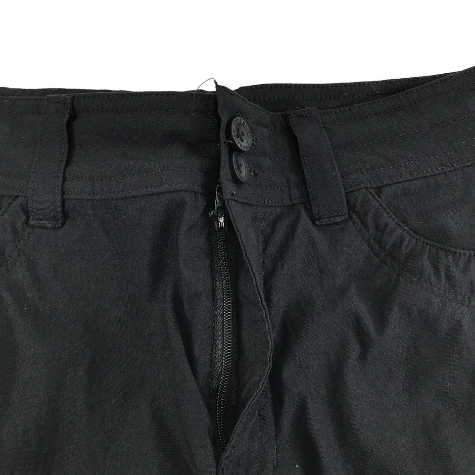 Pantalón Corto Eddie Bauer Verano Trail Para Mujer Talla 8 Negro Exterior Carga Senderismo UPF 30+ Foto 2 de 4