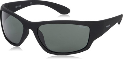 PLD 7005/S Herren Sonnenbrille schwarz Flexi Bügel/grün 63/17/123