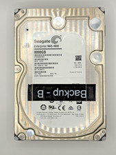 Seagate Enterprise NAS 8TB 3.5" SATA HDD 92% Health Tested Working Drive