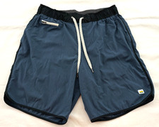Vuori Banks Men's Sz. Large 7" Inseam Blue Performance Shorts 