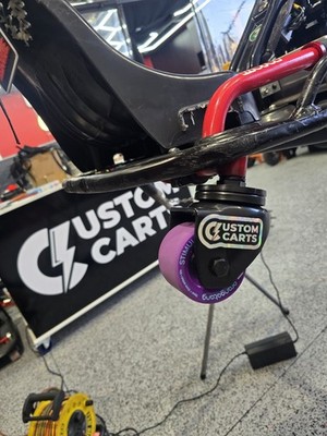 RAZOR CRAZY CART CASTER Upgrade Heavy Duty XL MODEL ORANGATANG PURPLE 70MM 83A