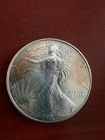 1995  AMERICAN SILVER EAGLE  1  OZ.  PURE FINE SILVER  999 BULLION COIN BU/UNC