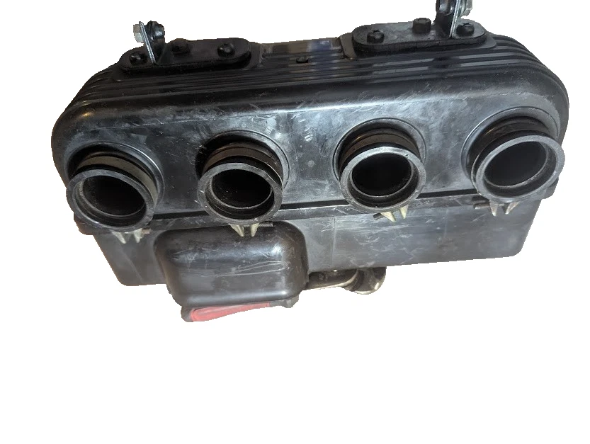 71-76 Honda Cb750 OEM caixa de filtro de entrada de ar caixa com boas braçadeiras - Imagem 2 de 4