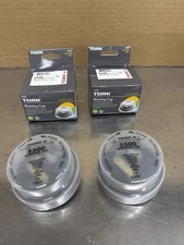 Lot Of 2 Tork 5500 Shorting Cap Photoelectric Light Sensor 120-480v New