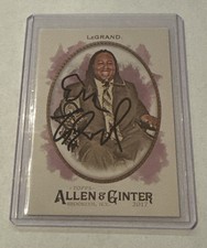 Signed 2017 Topps Allen & Ginter  #187 Eric LeGrand Autograph Authentic Rare