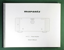 Marantz Amp 10 Instruction Manual: 38 Pages  Protective Covers 
