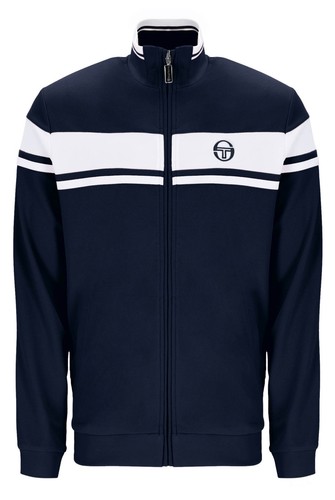 Sergio Tacchini Mens DAMARINDO Full Tracksuit Maritime Blue/Gardenia/Off White - Picture 13 of 23