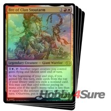 Foil Bre Of Clan Stoutarm X4 M/NM Magic: The Gathering MTG Lorwyn Eclipsed