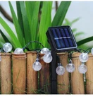 SOLAR POWERED String Lights LED Retro Bulb Garden Fairy Ball Hangin Lamp Outdoor
