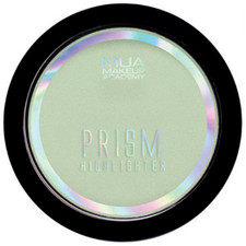 MUA Prism Pressed Powder Highlighter Polarised Green Holographic 8g Sealed