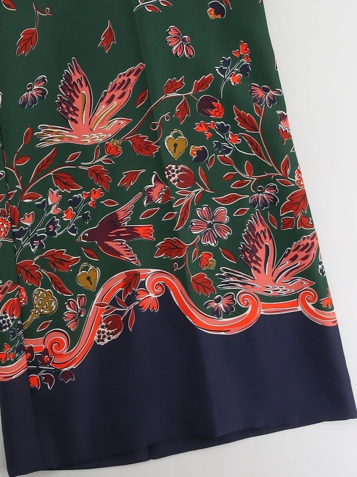 Boden Women's Suit Trousers UK 18 Green 100% Polyester Dress Pants - Image 4 of 4