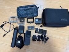 GoPro Hero6 Action Camera Bundle with Accessories Hard Case Battery Mounts