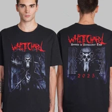 Whitechapel Hymns in Dissonance Tour 2025 Merch Two Sided Unisex T-Shirt