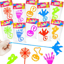 Halloween Treat Non Candy for Kids 28 PCS, Sticky Hands Toys Gifts Prizes for To