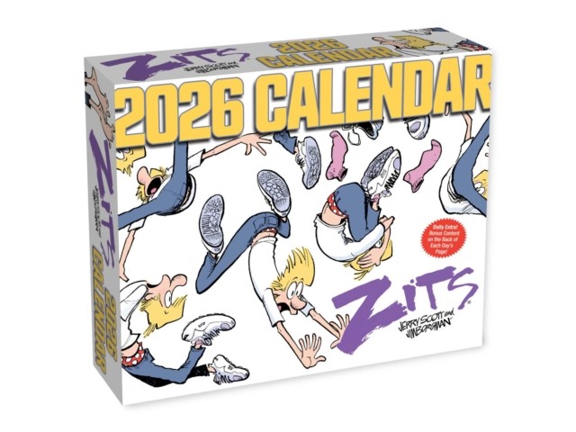 Zits 2026 Day-to-day Calendar