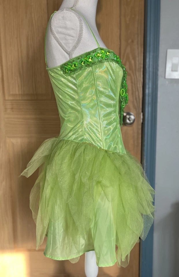 Disfraz de mujer Dreamgirl verde Fairylicious vestido con disfraces mediano Foto 4 de 4