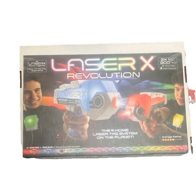 Laser X Revolution Home Laser Tag Set w/ Blasters & Chest Receivers (Boxed)