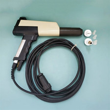 Manual Electrostatic powder coating spray gun with nozzle and HV cascade for PG1
