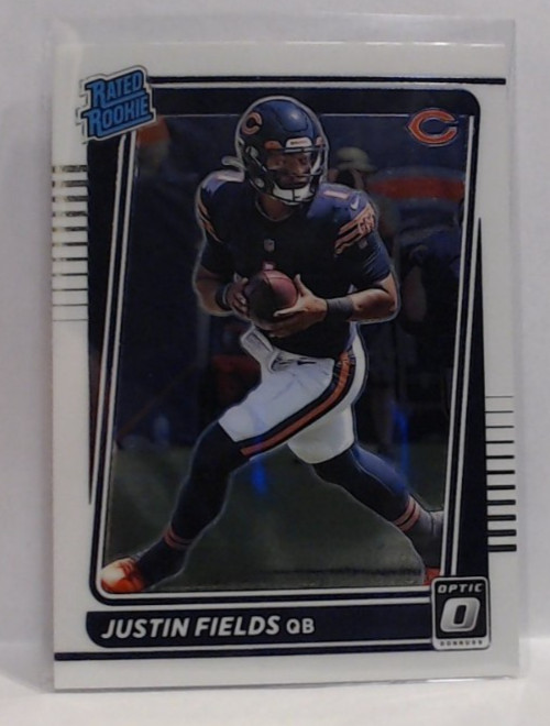 2021 PANINI DONRUSS OPTIC JUSTIN FIELDS ROOKIE #204 BEARS MSK