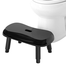 Toilet Stool Squat - 6.7", 7.5", 8.3" and 9" Adjustable Heights - Bathroom Po...