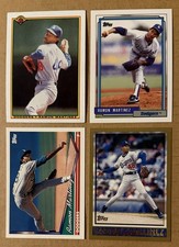 Ramon Martinez Lot Of 4 Mix Brand Los Angeles Dodgers Mostly NM-MT Read