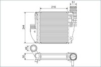 LadeluftküHler Valeo 822927 FüR Opel Combo GroßRaumlimousine K9 A18 P1UO Tour 2