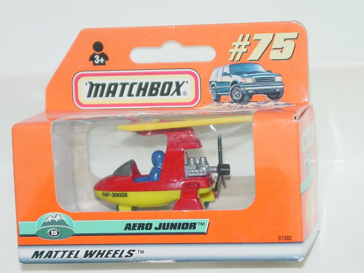 MATCHBOX WINDOW BOX 1999 #75 AERO JUNIOR | eBay