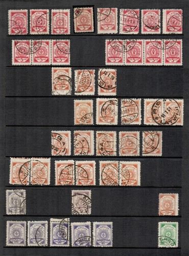 LATVIA LETTLAND OLD LOT OF 98 STAMPS USED MINT MNG 1077 - Picture 2 of 2