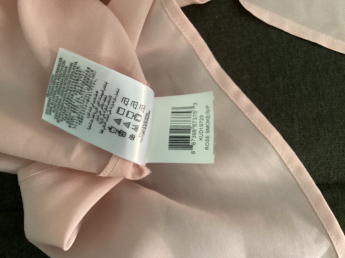 リバース Womens VTG 90s Open Back Top Blouse w Pearls Size Small | eBay