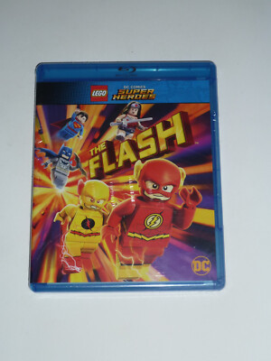 LEGO DC Super Heroes: The Flash Blu-ray 2018 cartoon movie Reverse Flash NEW!