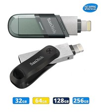 Unidades flash Sandisk iXpand Go para iPhone y iPad - Conectores Lightning y USB-A